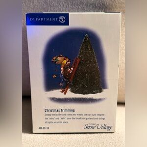 Department 56 Snow Village Christmas Trimming #56.55110 – NEW in Box
